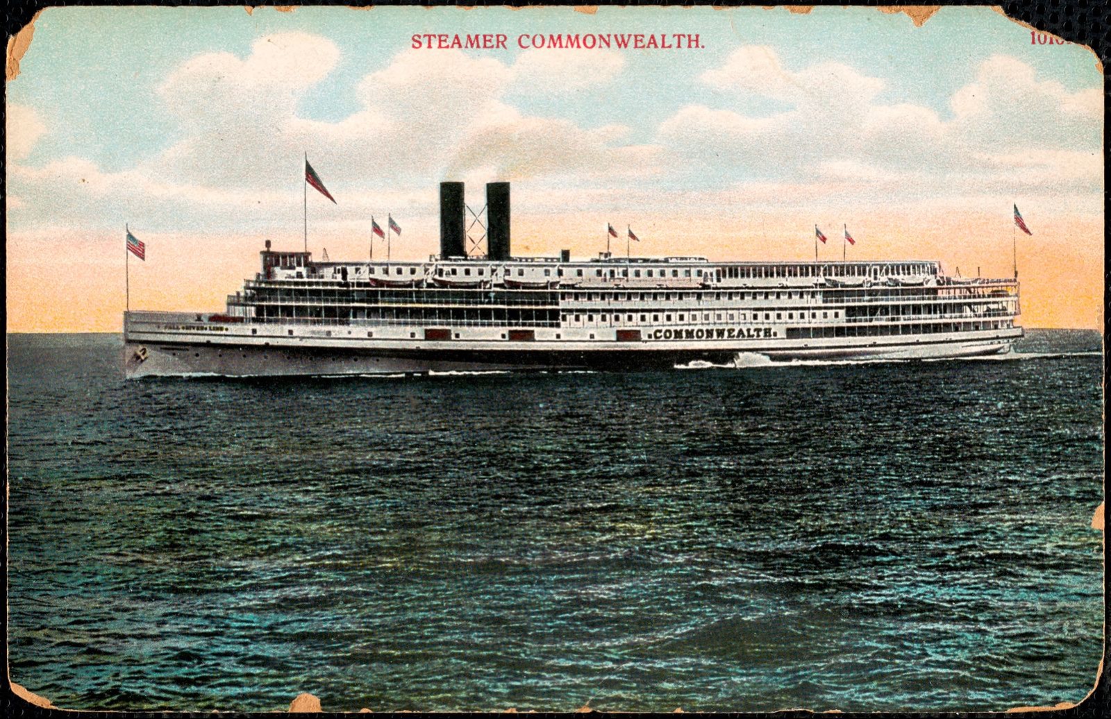 Steamer Commonwealth, Fall River Public Library - undated