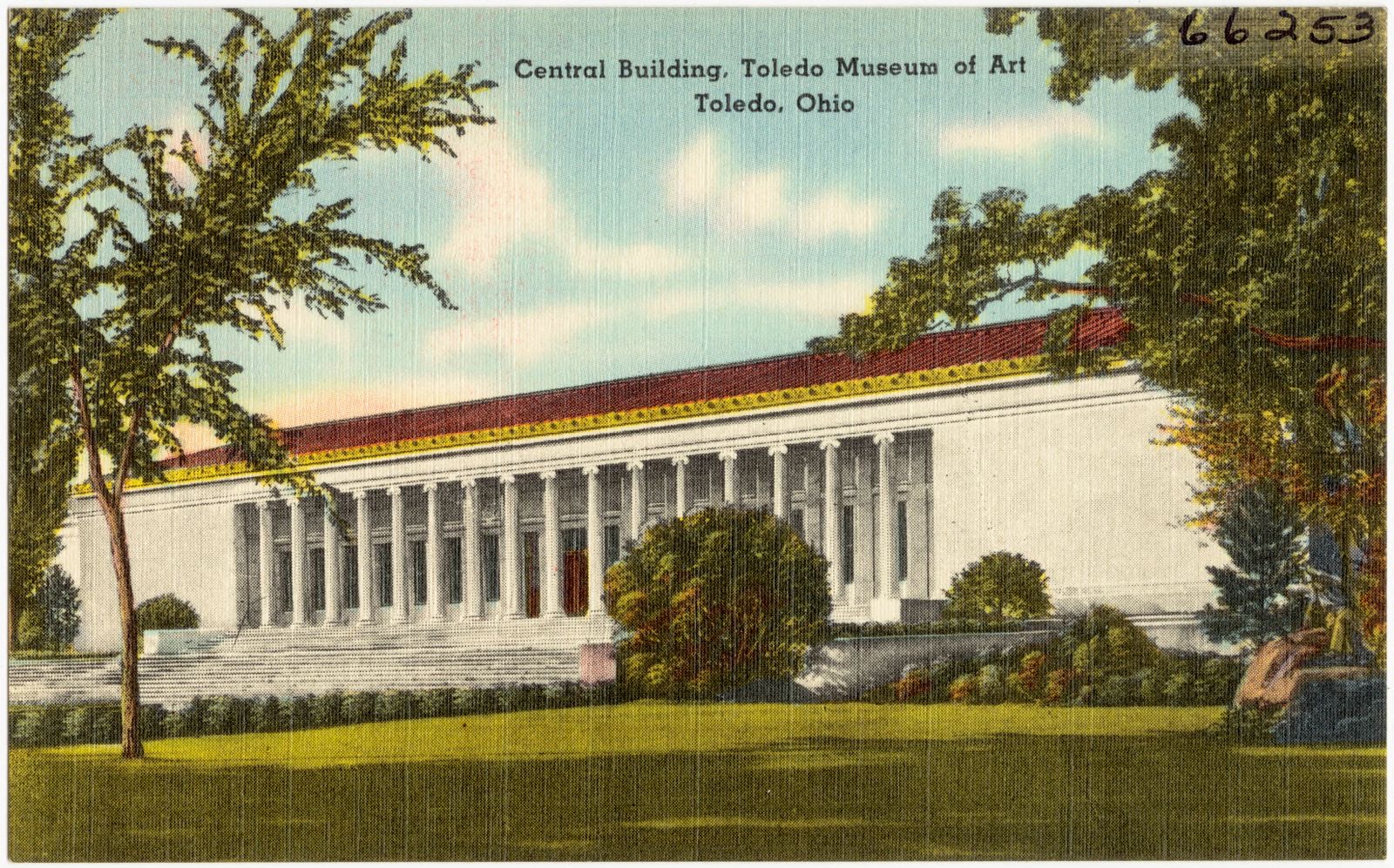 Central building, Toledo Museum of Art, Toledo, Ohio, Boston Public Library - undated
