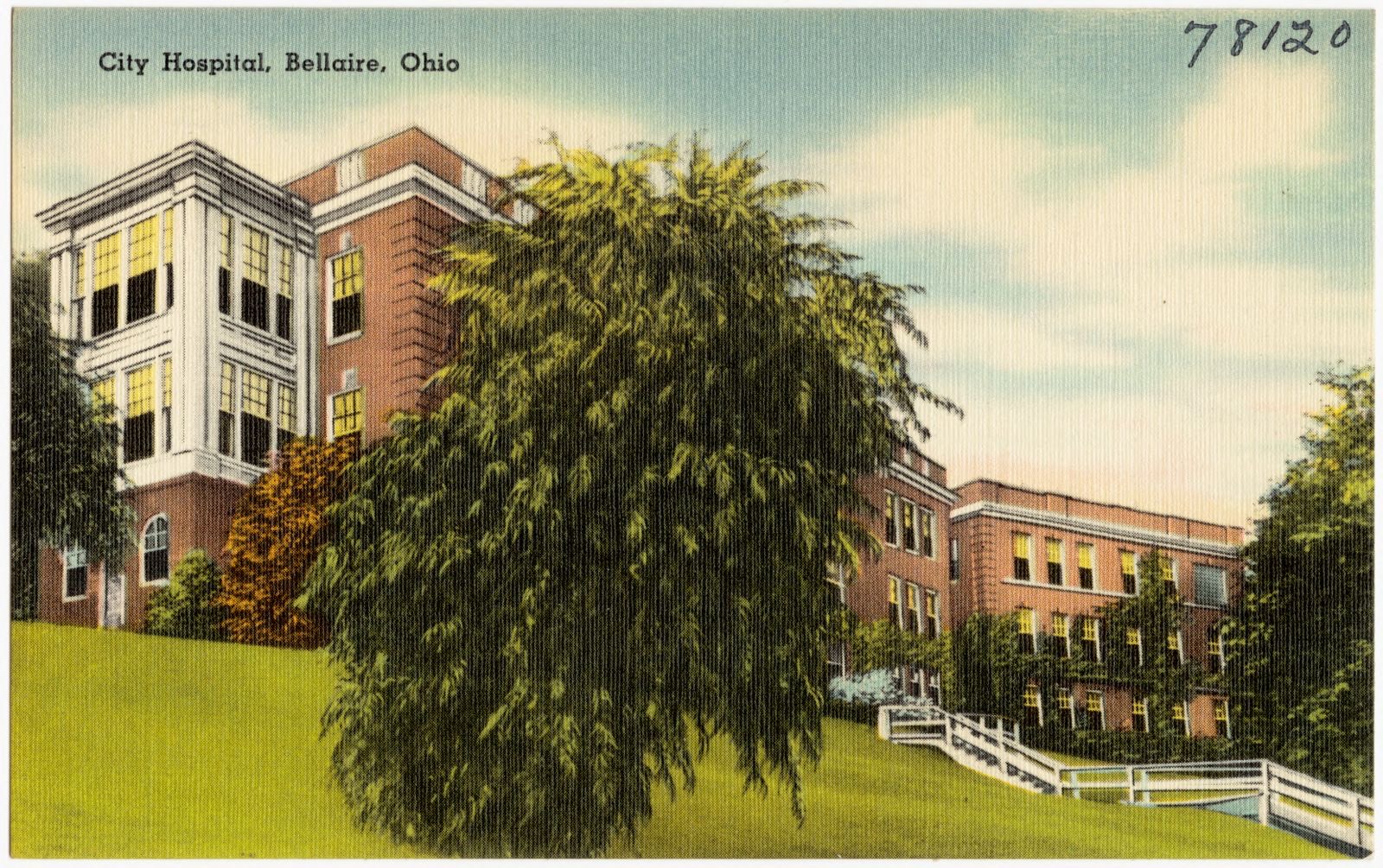 City Hospital, Bellaire, Ohio, Boston Public Library - undated