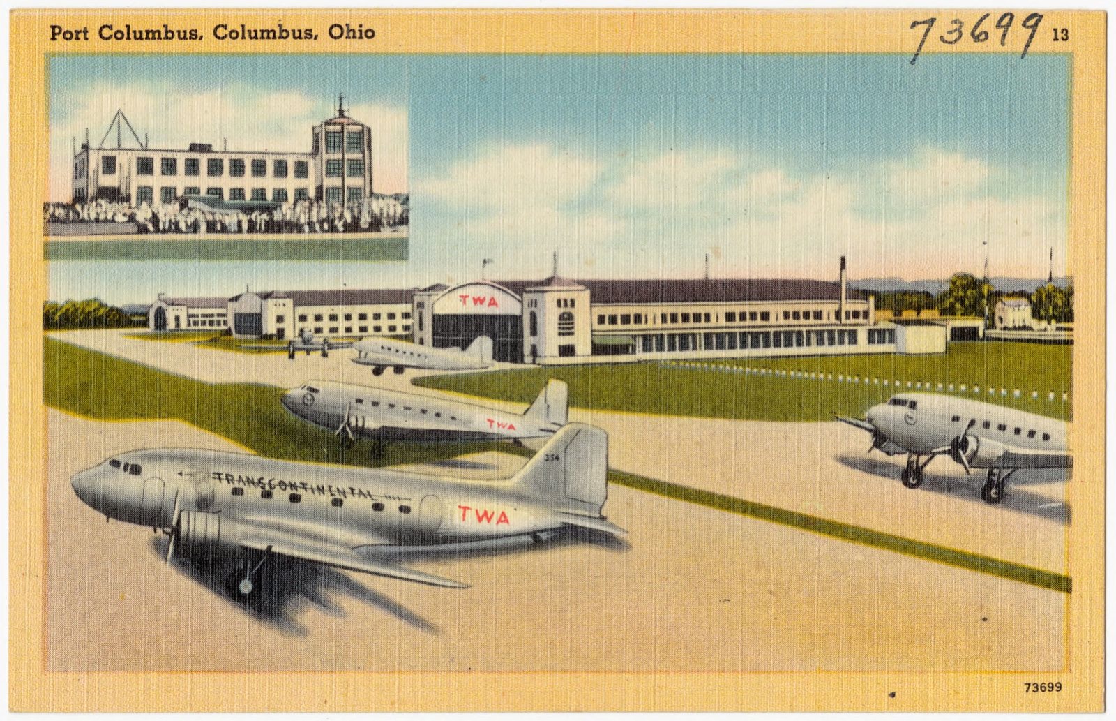 Port Columbus, Columbus, Ohio, Boston Public Library - undated