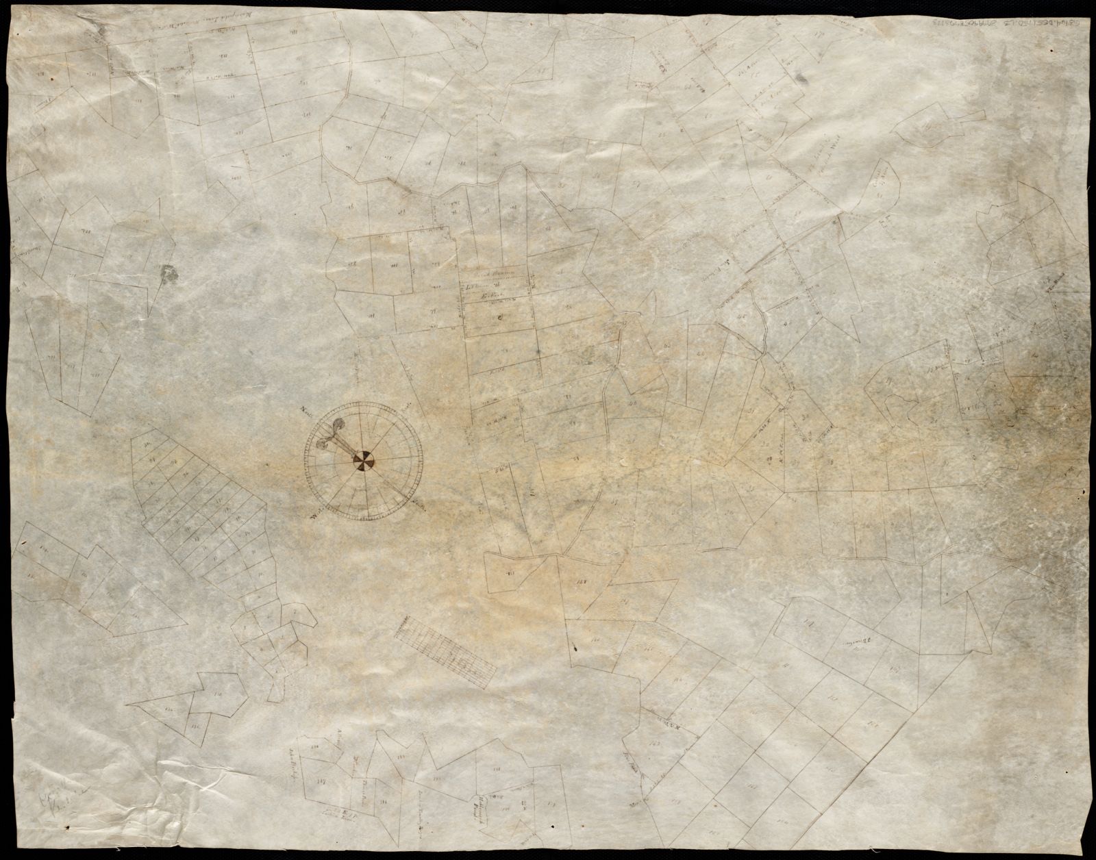[Land division survey of Duxbury and Pembroke, MA], Boston Public Library - undated
