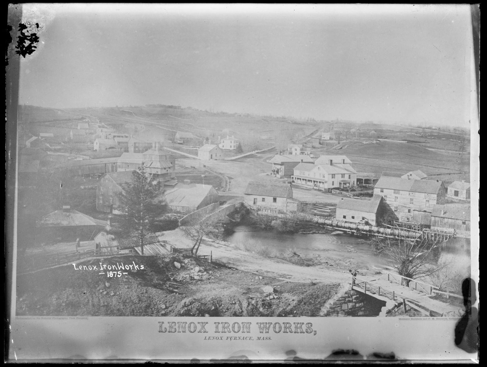 Lenox iron works, Lenox Library Association - undated