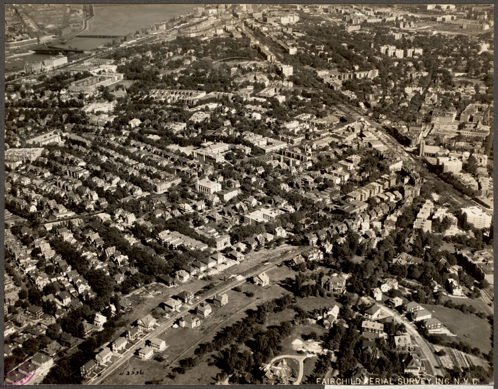 Brookline. Corey Hill, Boston Public Library - undated