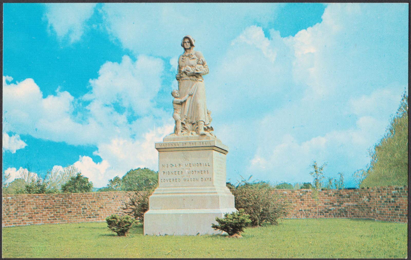 Madonna of the trails, Boston Public Library - undated