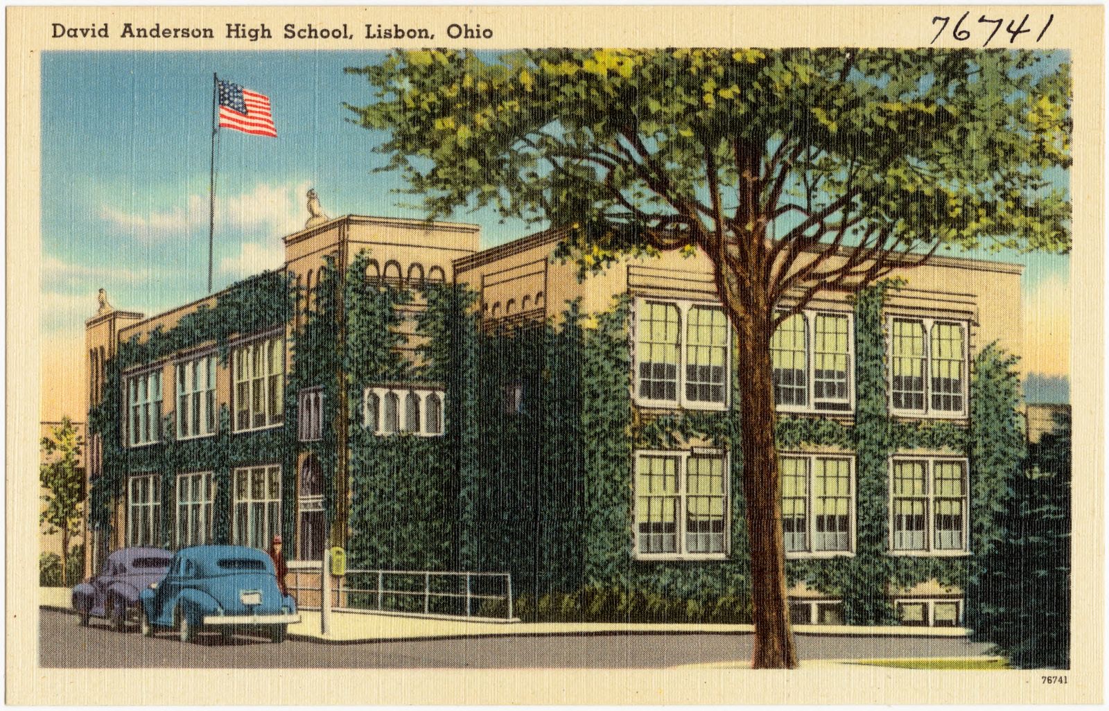 David Anderson High School, Lisbon, Ohio, Boston Public Library - undated