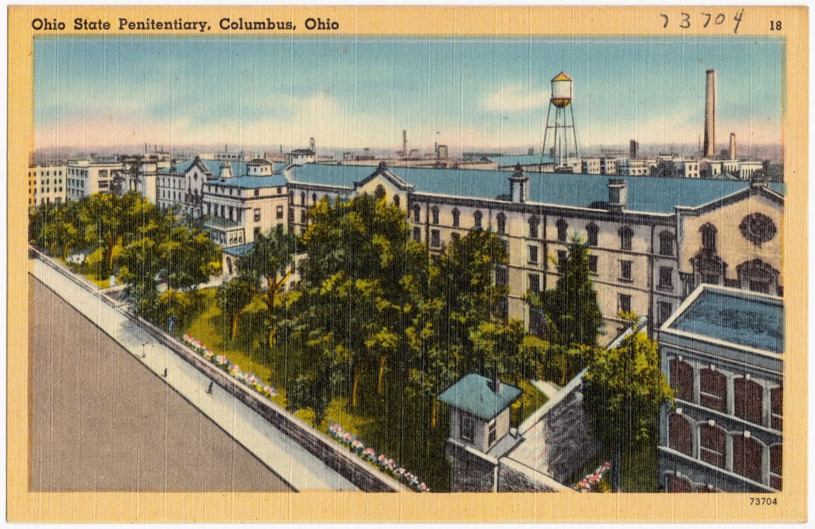 Ohio State Penitentiary, Columbus, Ohio, Boston Public Library - undated