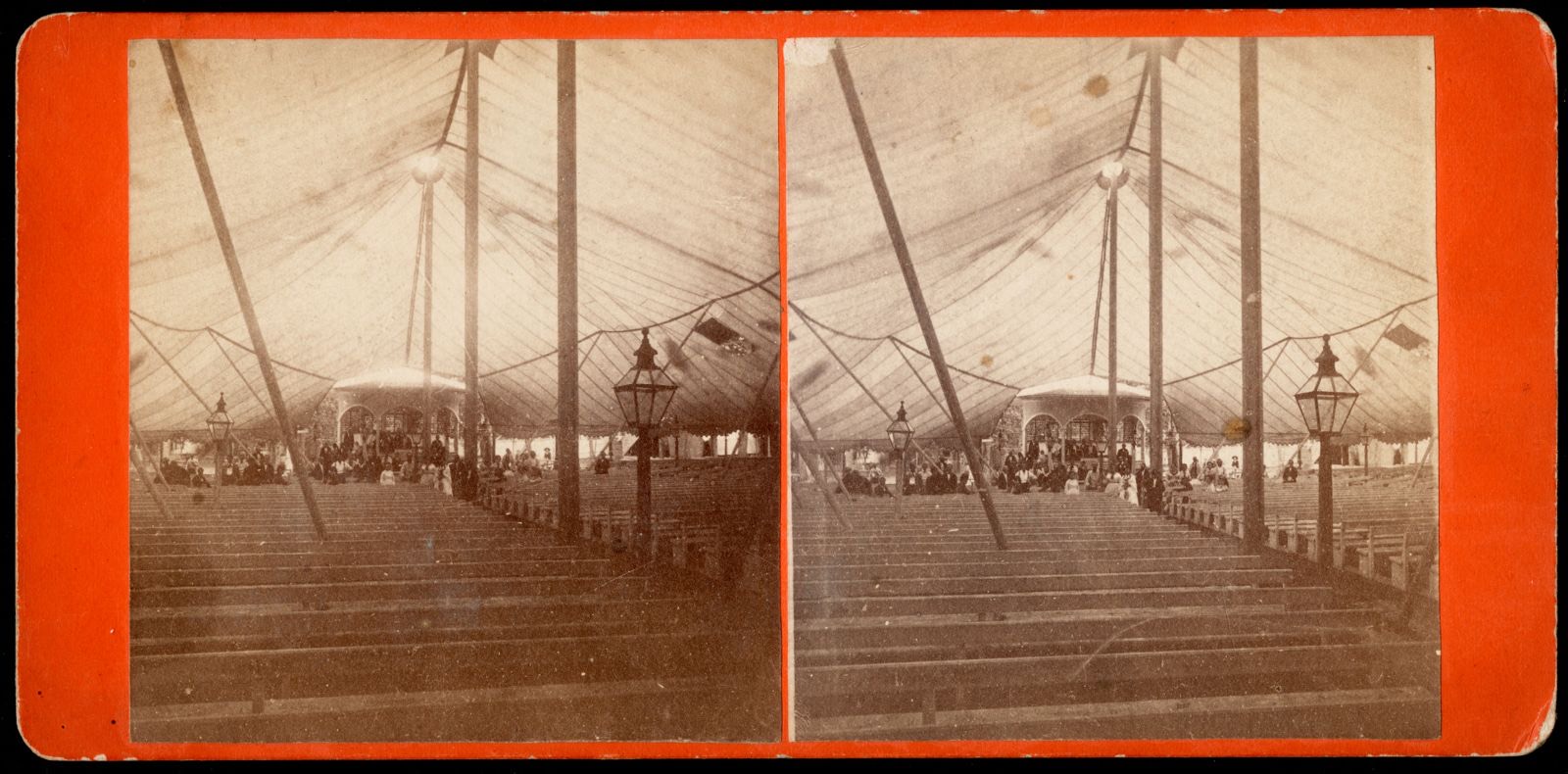 Camp meeting in Martha's Vineyard, Boston Public Library - undated