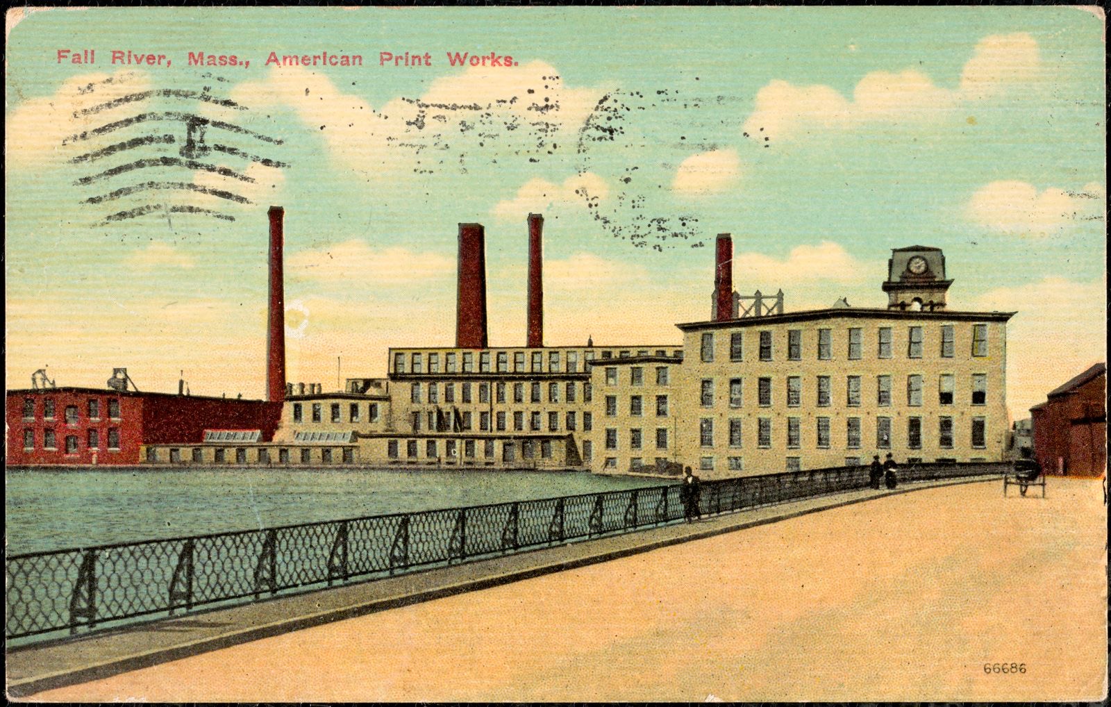 Fall River, Mass. American Print Works, Fall River Public Library - undated