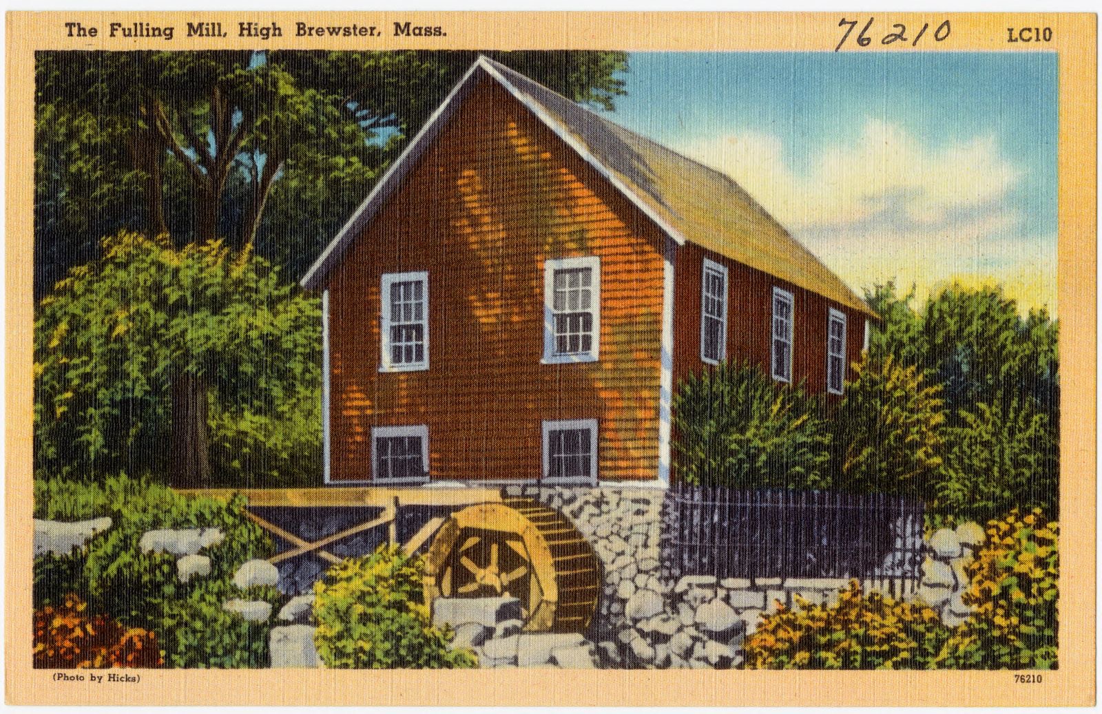 The Fulling Mill, High Brewster, Mass., Boston Public Library - undated