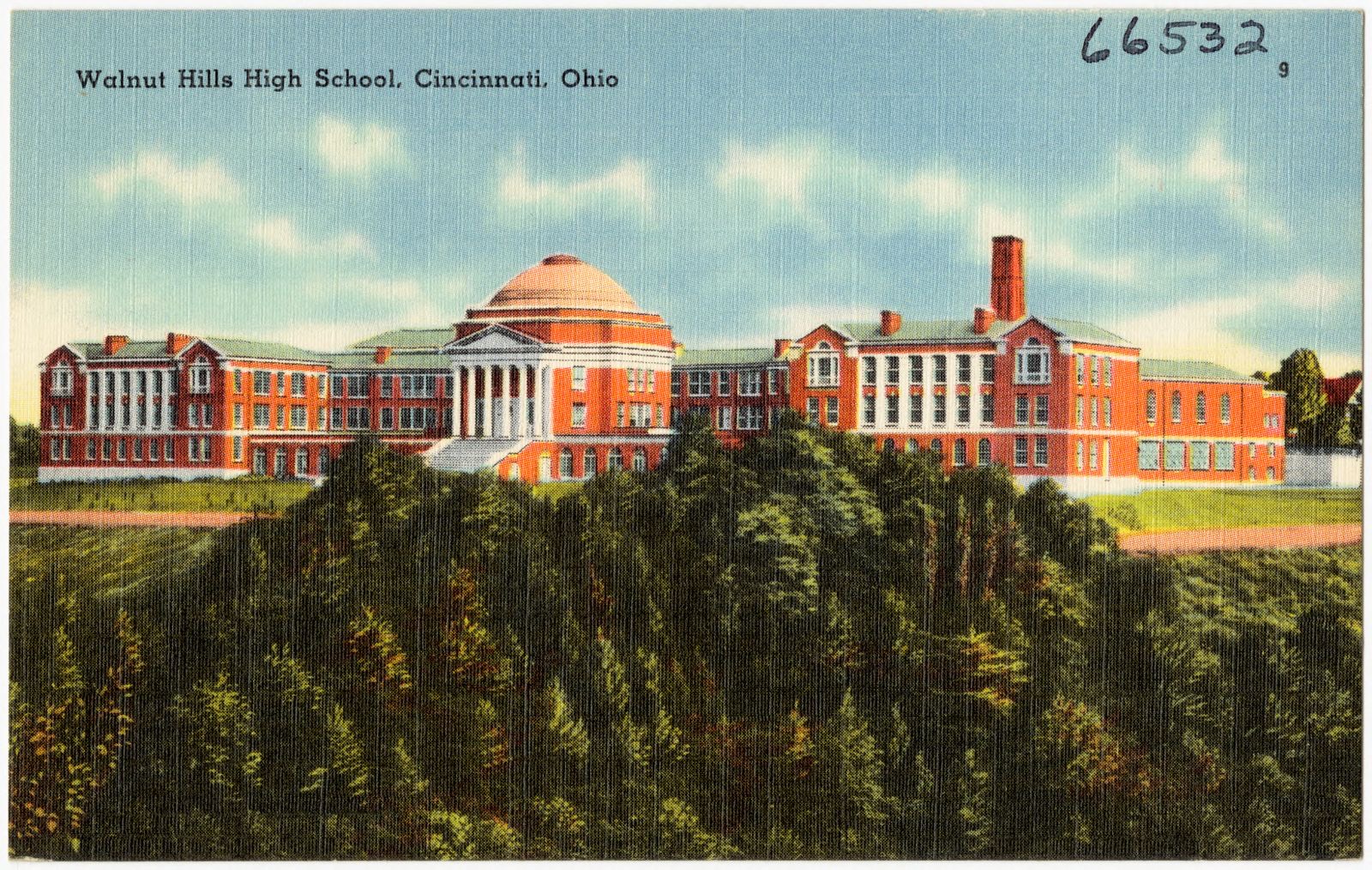 Walnut Hill High School, Cincinnati, Ohio, Boston Public Library - undated