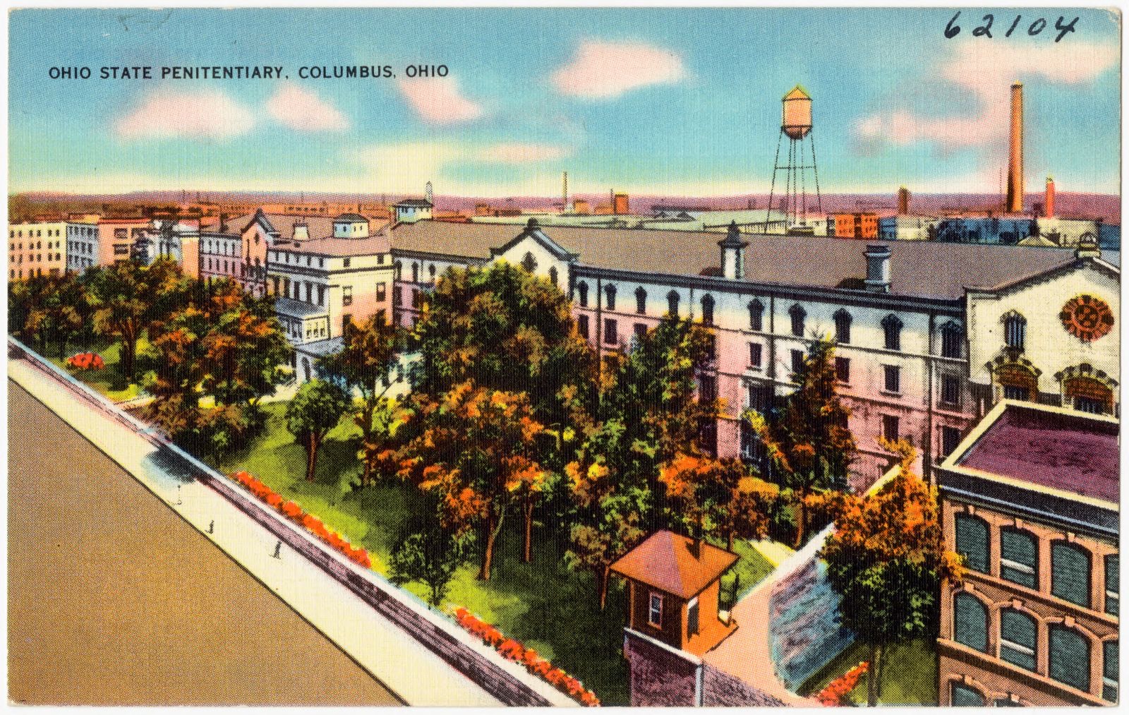 Ohio State Penitentiary, Columbus, Ohio, Boston Public Library - undated