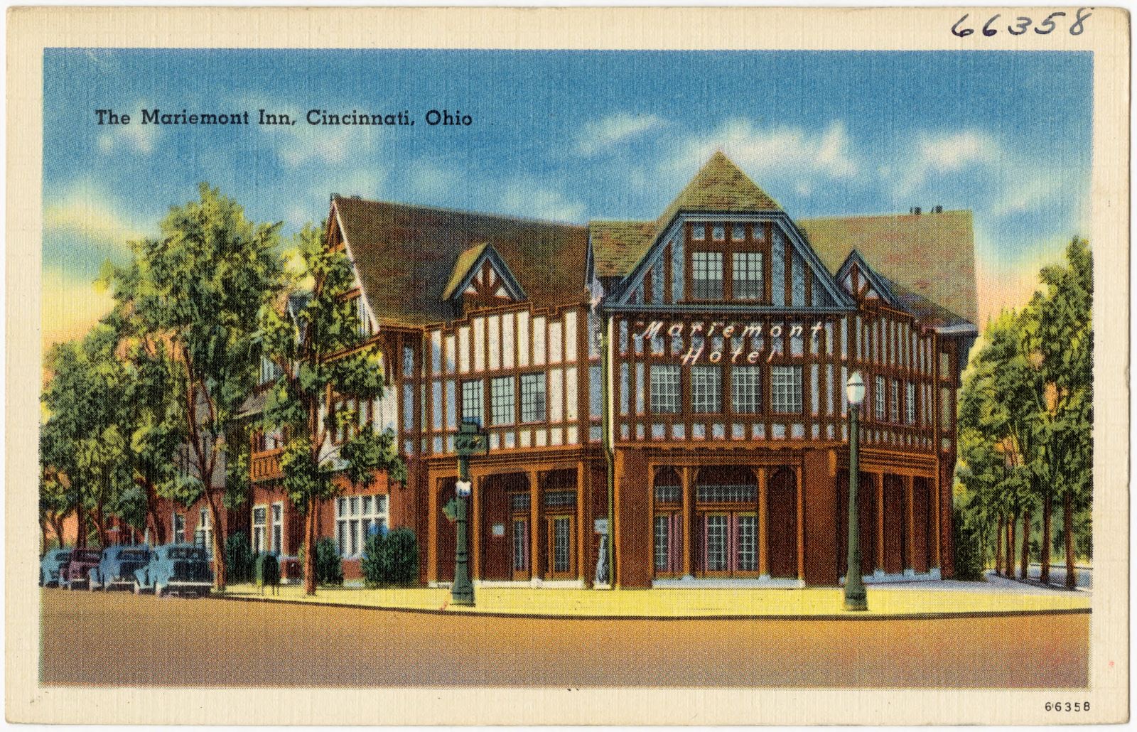 The Mariemont Inn, Cincinnati, Ohio, Boston Public Library - undated