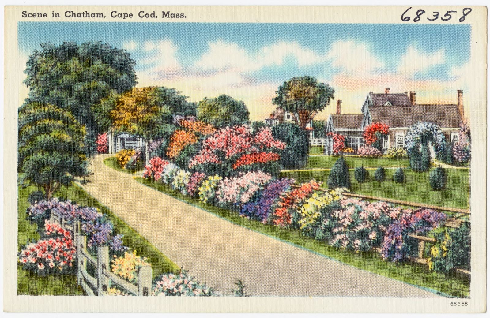 Scene in Chatham, Cape Cod, Mass., Boston Public Library - undated