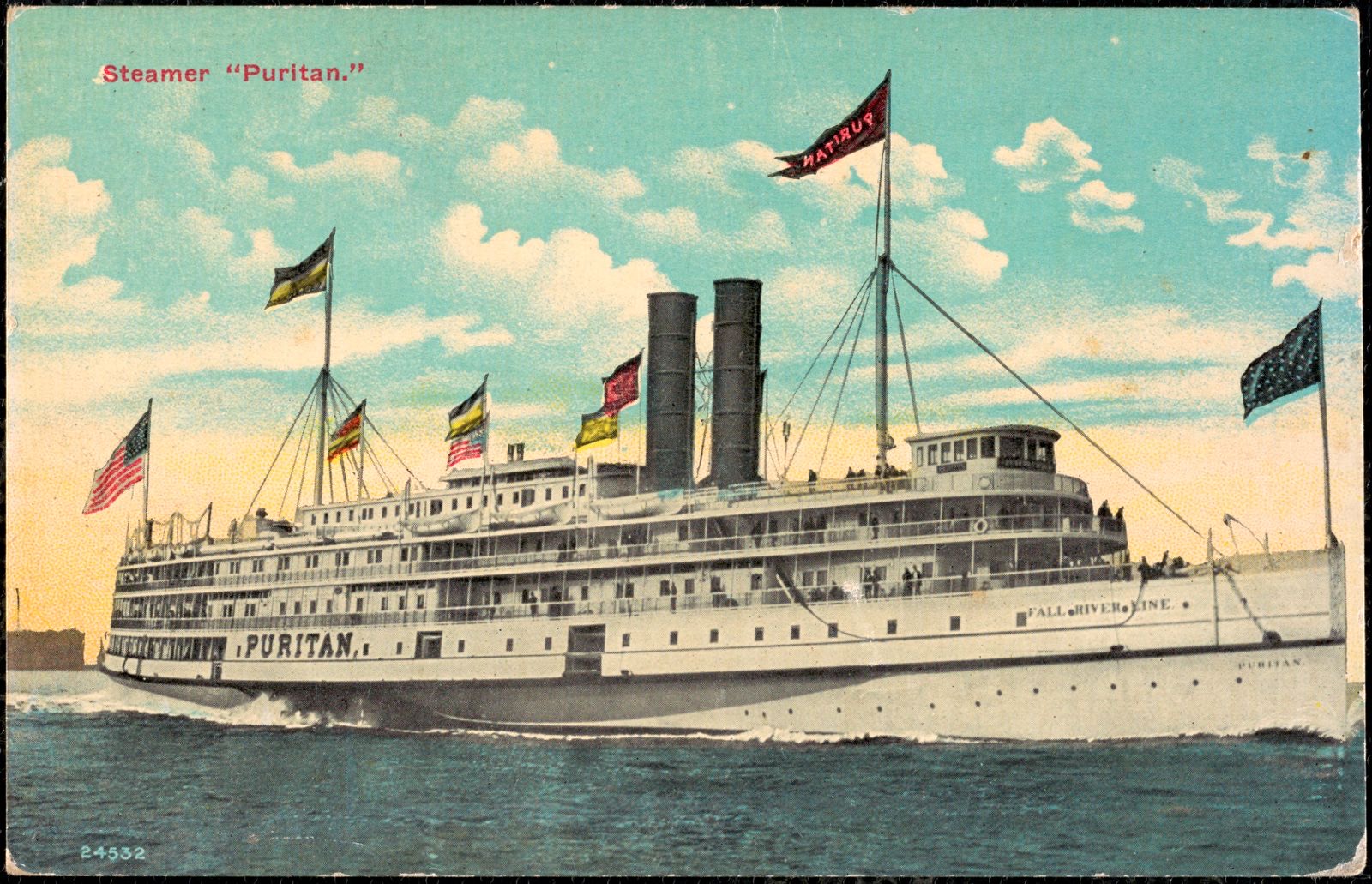 Steamer "Puritan", Fall River Public Library - undated
