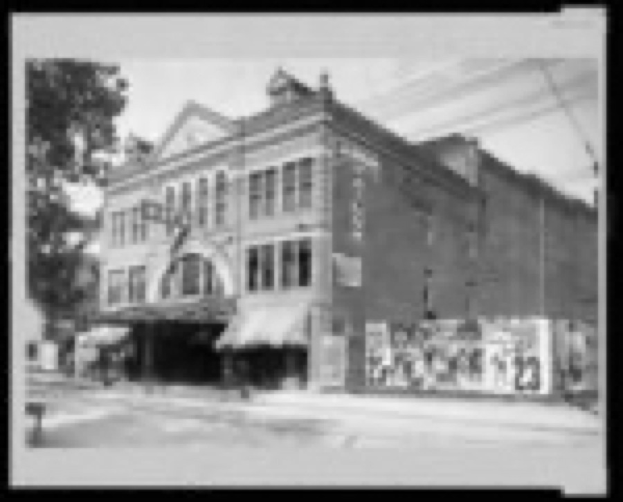 May's Opera House and Jas. W. Brown Tailor Shop