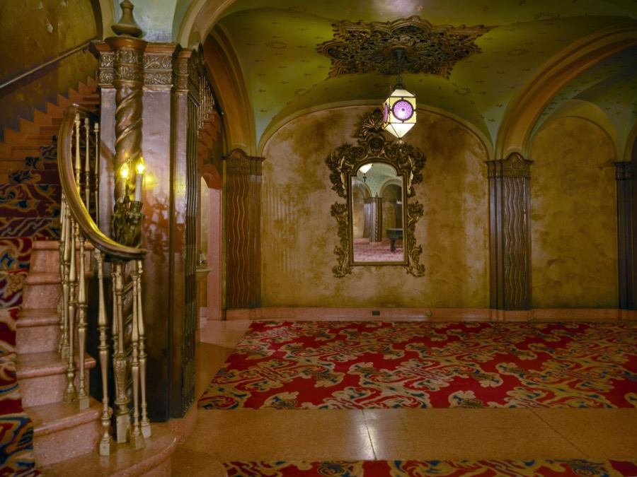 Part of the basement level of the Ohio Theatre in Columbus, Ohio, which after its deterioration and closing in 1969 came as close as the width of the gap between a wrecking ball and three determined preservationists, standing in the way, to demolition