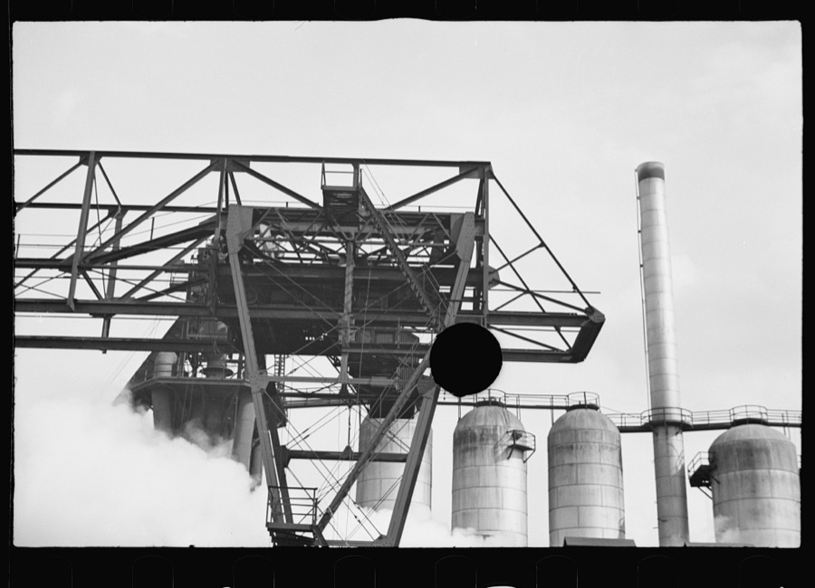Iron furnace in Jackson, Ohio