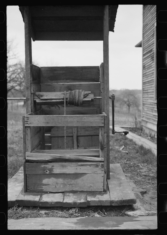Well, common source of water supply, Jackson, Ohio