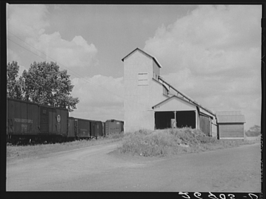 Railroad station. Atlanta, Ohio