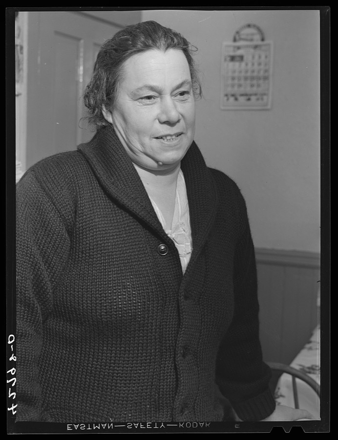 Mrs. Antonio Pogani, Italian poultry farmer. West Bridgewater, Massachusetts
