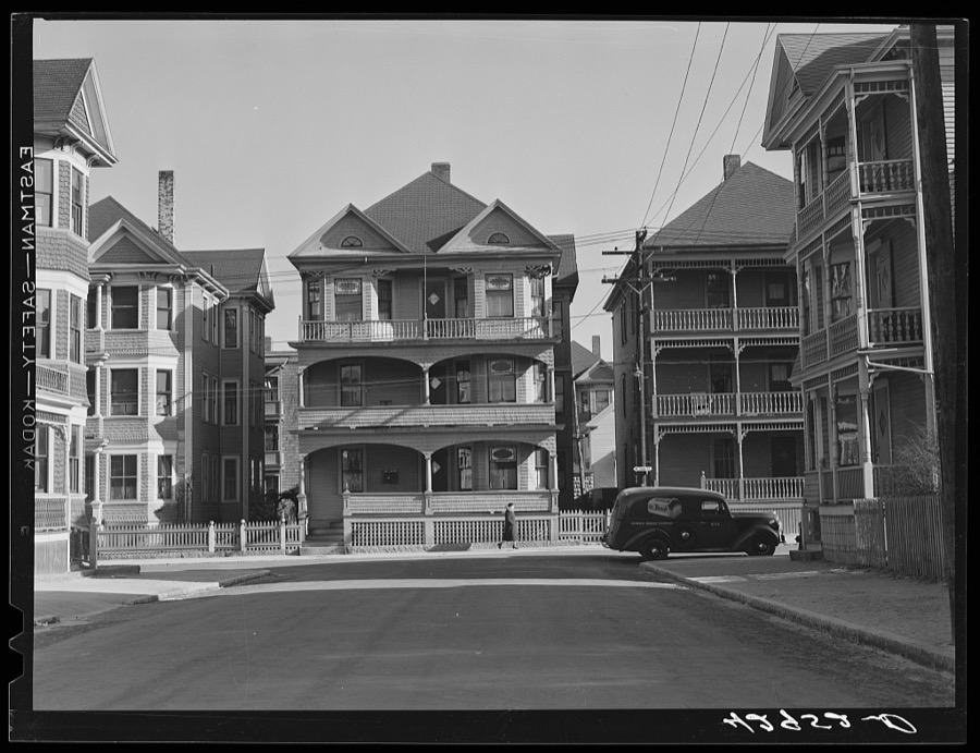 Houses in New Bedford, Massachusetts