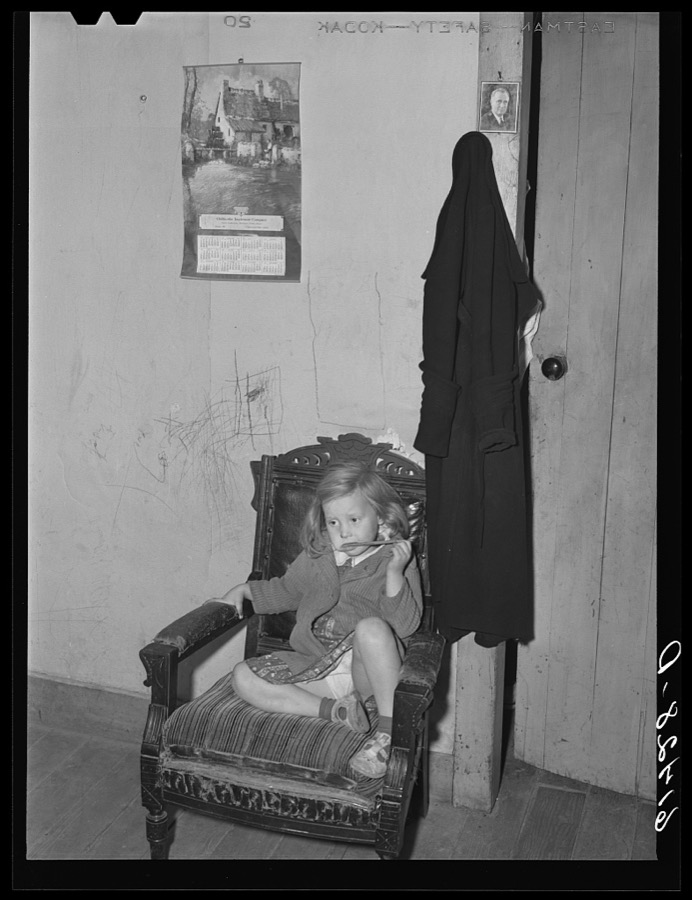 Child of Lansing family, FSA (Farm Security Administration) borrowers. Ross County, Ohio