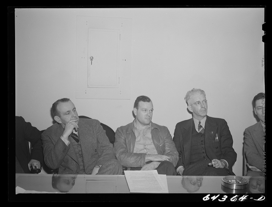 Athens, Ohio. Meeting of the utilities division of the civilian defense council