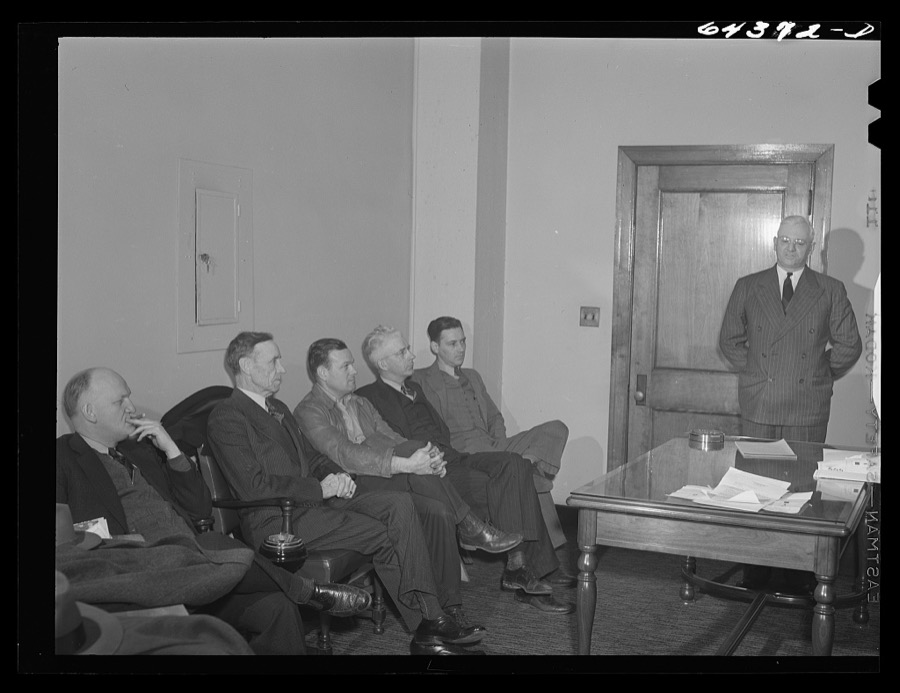 Athens, Ohio. Meeting of the utilities division of the civilian defense council