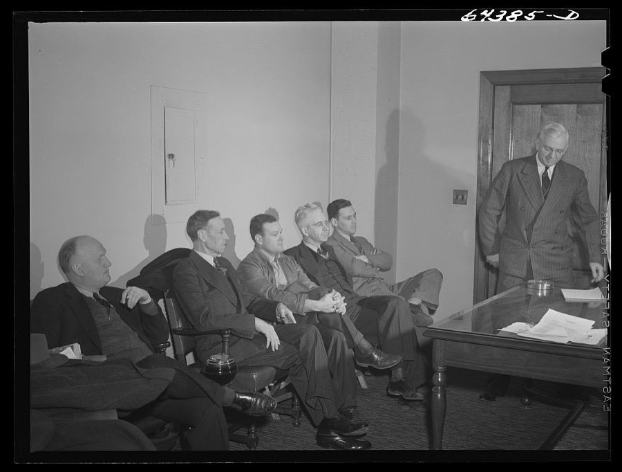 Athens, Ohio. Meeting of the utilities division of the civilian defense council