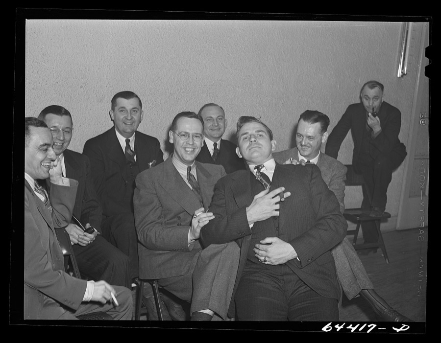 Portsmouth, Ohio. Members of the Elks at banquet