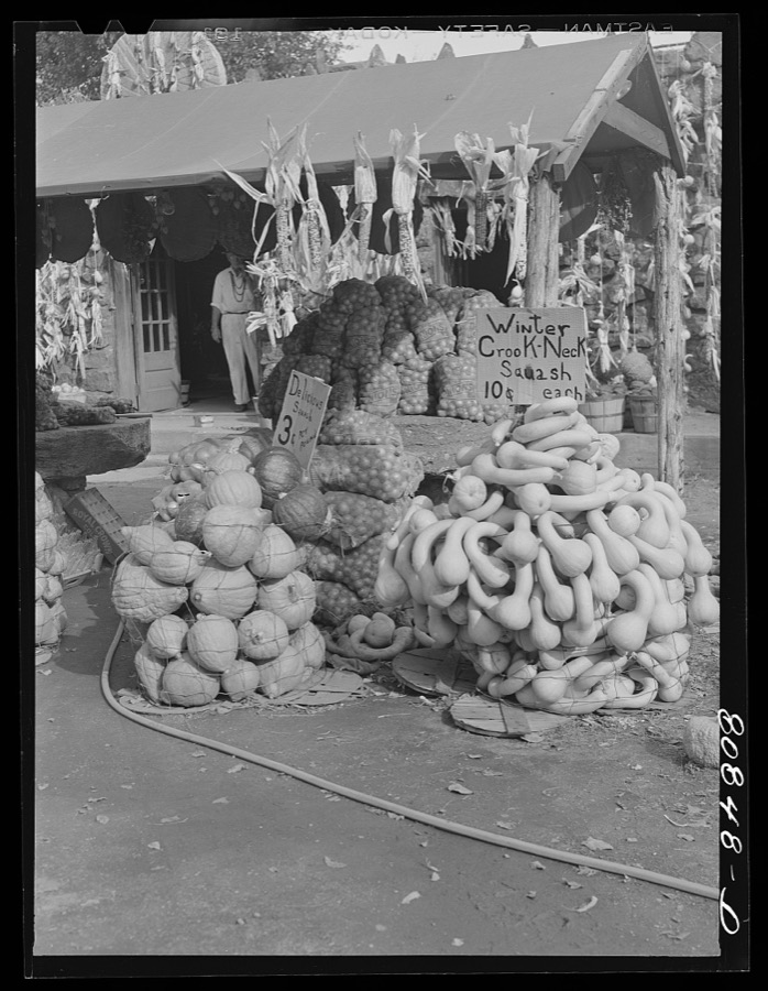 Wayside harvet market near Greenfield, Massachusetts