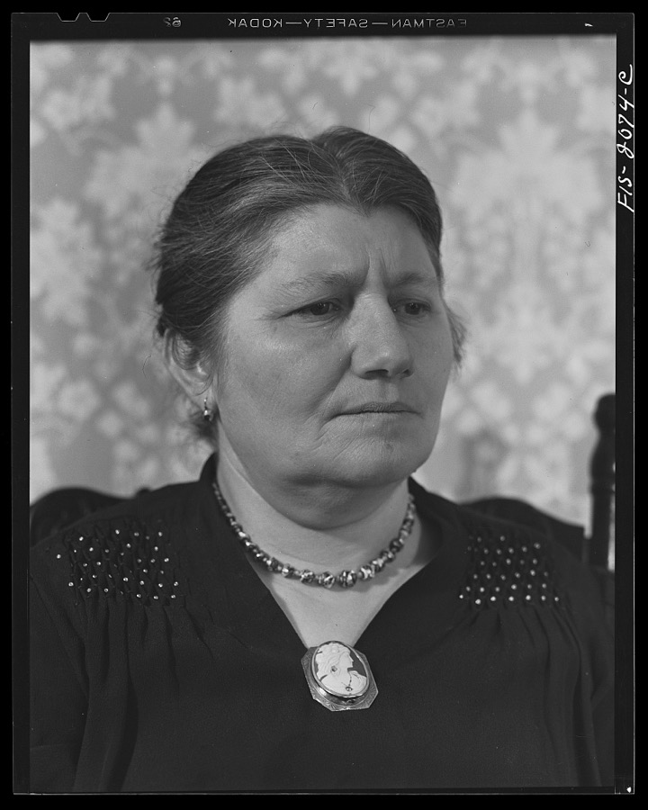 Provincetown, Massachusetts. Wife of a Portuguese dory fisherman