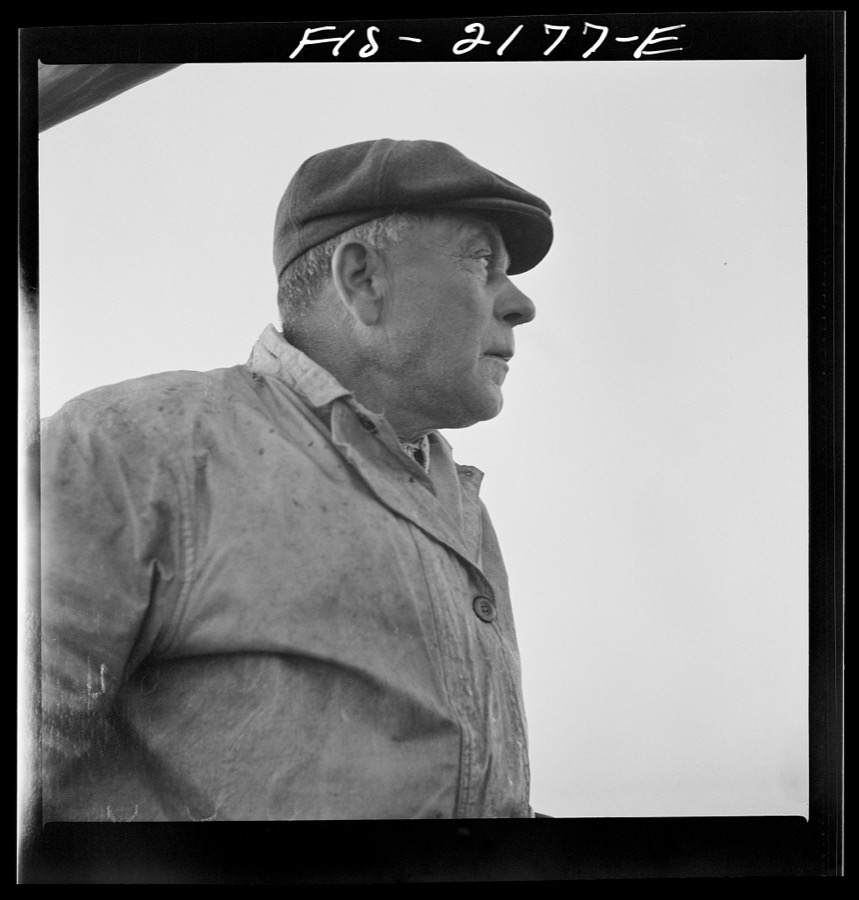 New Bedford, Massachusetts. Dory fisherman