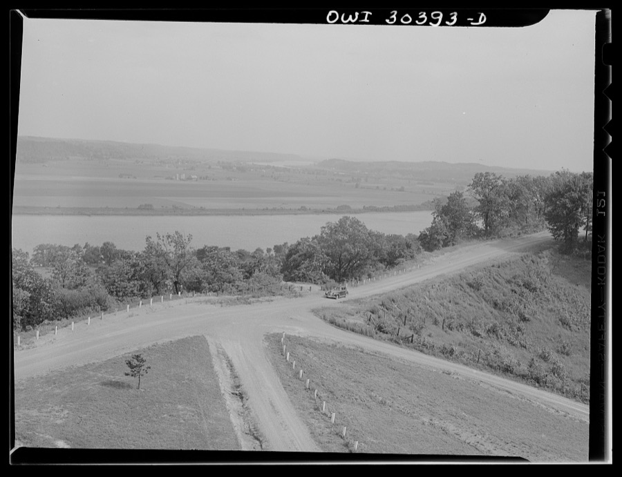 Land around Gallipolis, Ohio