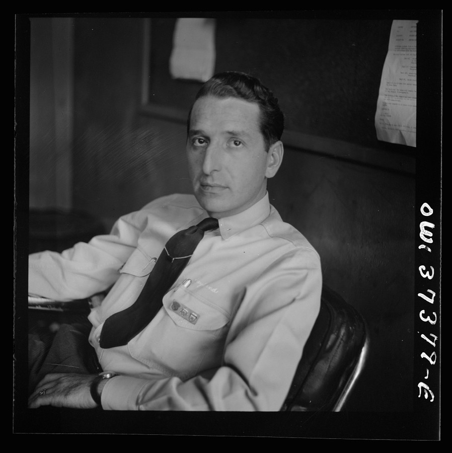 Columbus, Ohio. Randy Pribble, a bus driver for the Pennsylvania Greyhound Company
