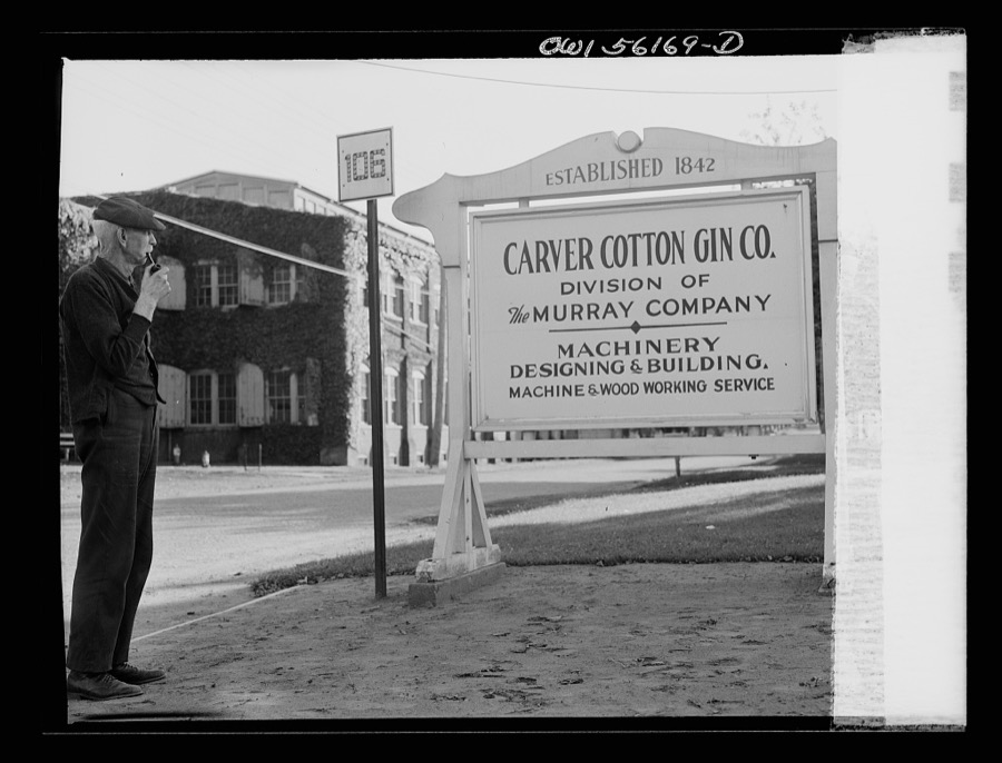 Carver Cotton Gin Company, East Bridgewater, Massachusetts