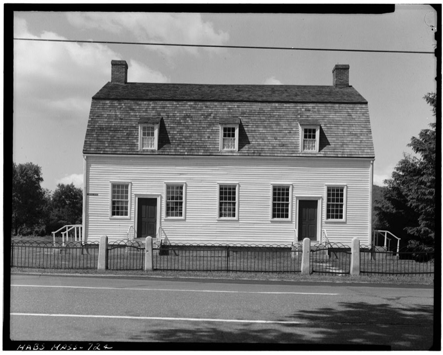 Shaker Meetinghouse (second), U.S. Route 20, Hancock, Berkshire County, MA
