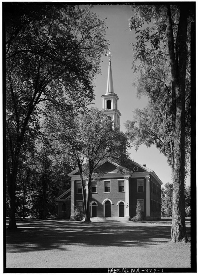 Congregational Church, Stockbridge Common, Stockbridge, Berkshire County, MA