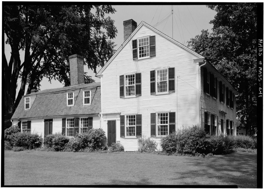 Captain Thomas Dickinson House, Old Deerfield Street, Deerfield, Franklin County, MA