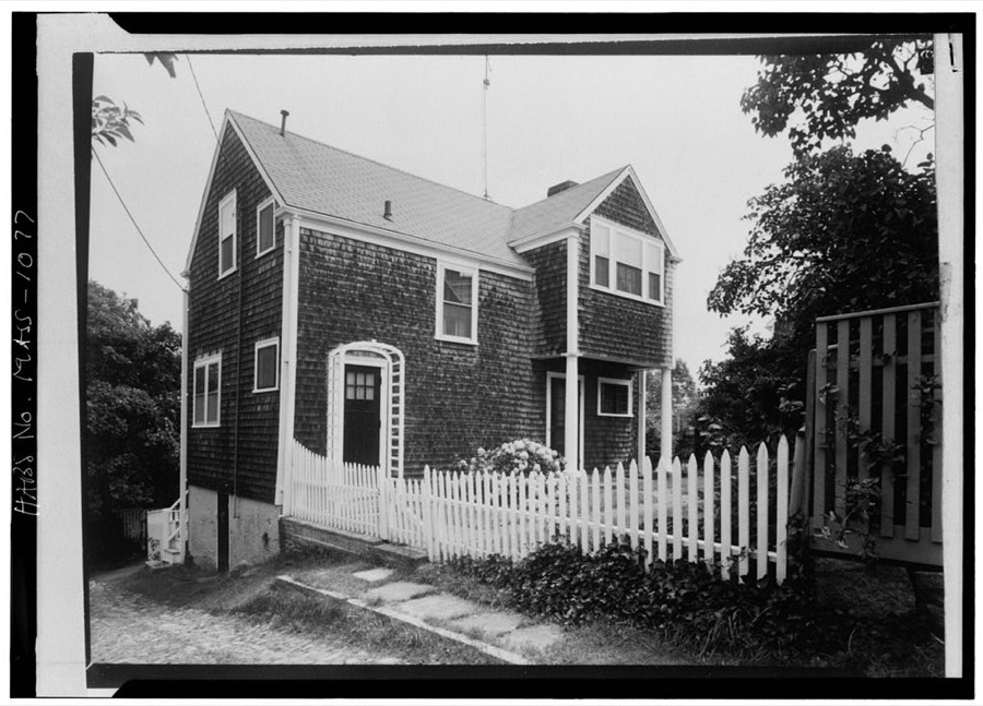 George B. Upton House, 2 Stone Alley, Nantucket, Nantucket County, MA