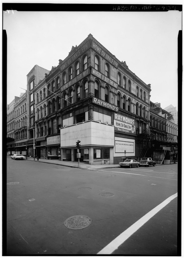 Washington & Franklin Streets (Building), Boston, Suffolk County, MA