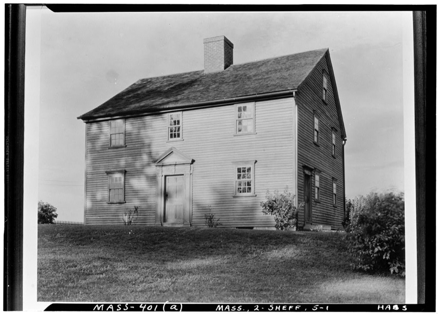 Colonel John Ashley House, Cooper Road vicinity, Sheffield, Berkshire County, MA