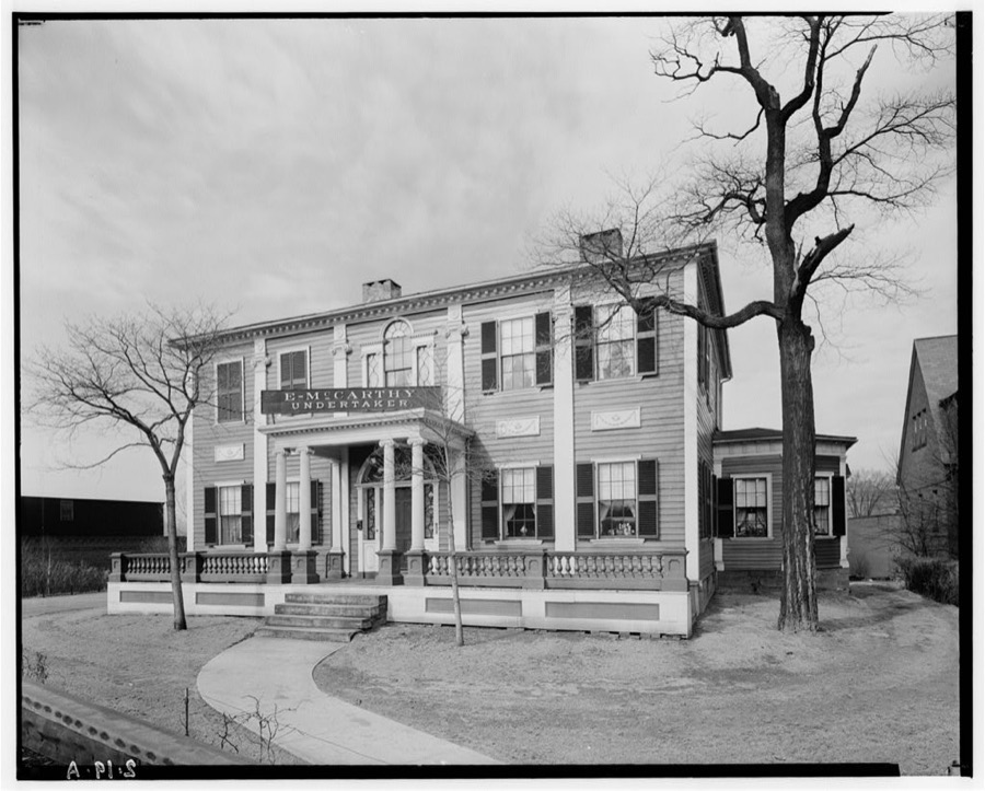 Coleman-Hollister House, Bank Row, Greenfield, Franklin County, MA