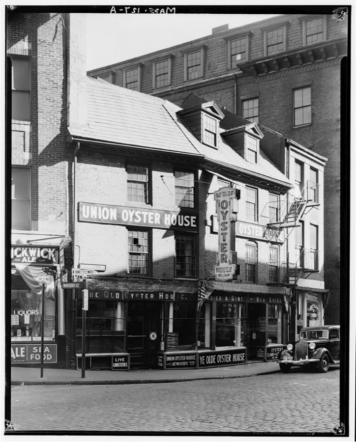 Union Oyster House (Restaurant), 41-43 Union Street, Boston, Suffolk County, MA