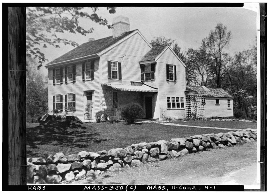 Cushing-Nichols House, Cohasset, Norfolk County, MA