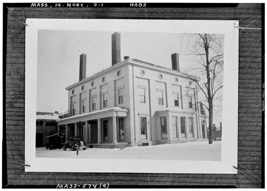 Stephen Salisbury Mansion (second), Worcester, Worcester County, MA