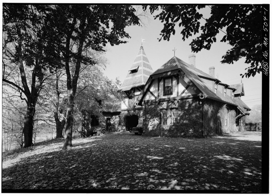 Adams Mansion, Carriagehouse-Stable, 135 Adams Street, Quincy, Norfolk County, MA