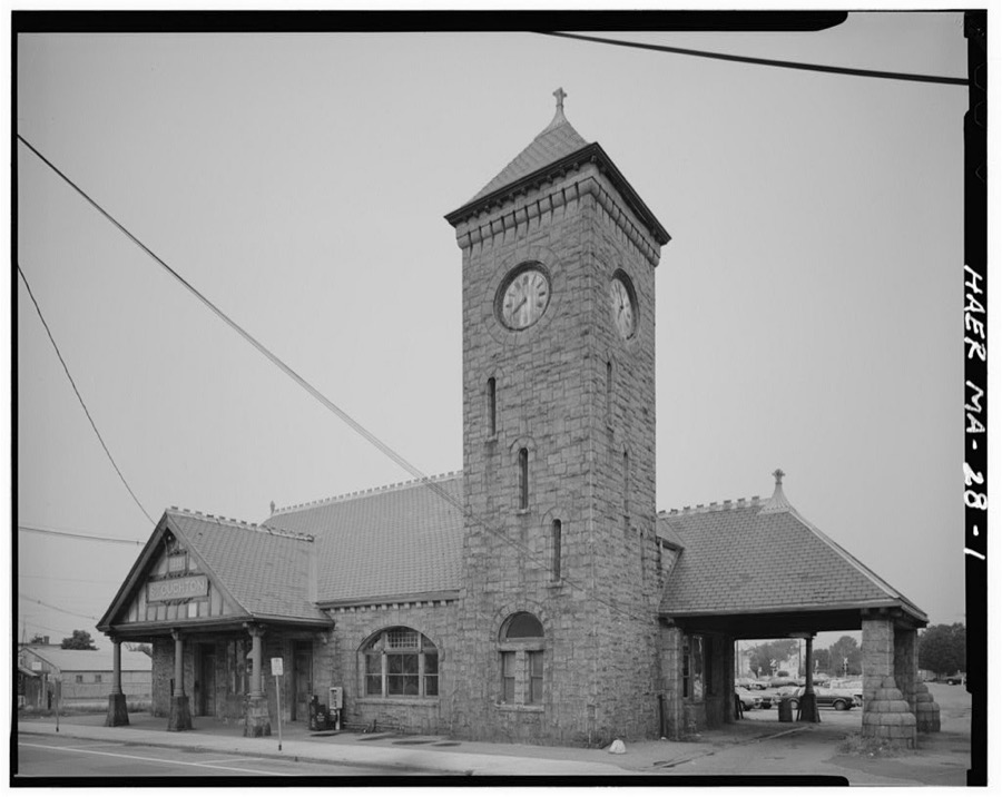 Boston & Providence Railroad, Stoughton Station, 53 Wyman Street, Stoughton, Norfolk County, MA
