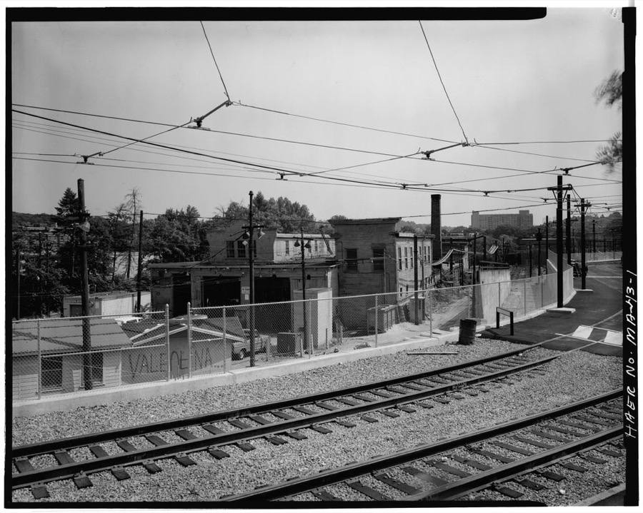 West End Street Railway, Cleveland Circle Car House, Chestnut Hill Avenue & Beacon Street vicinity, Brookline, Norfolk County, MA