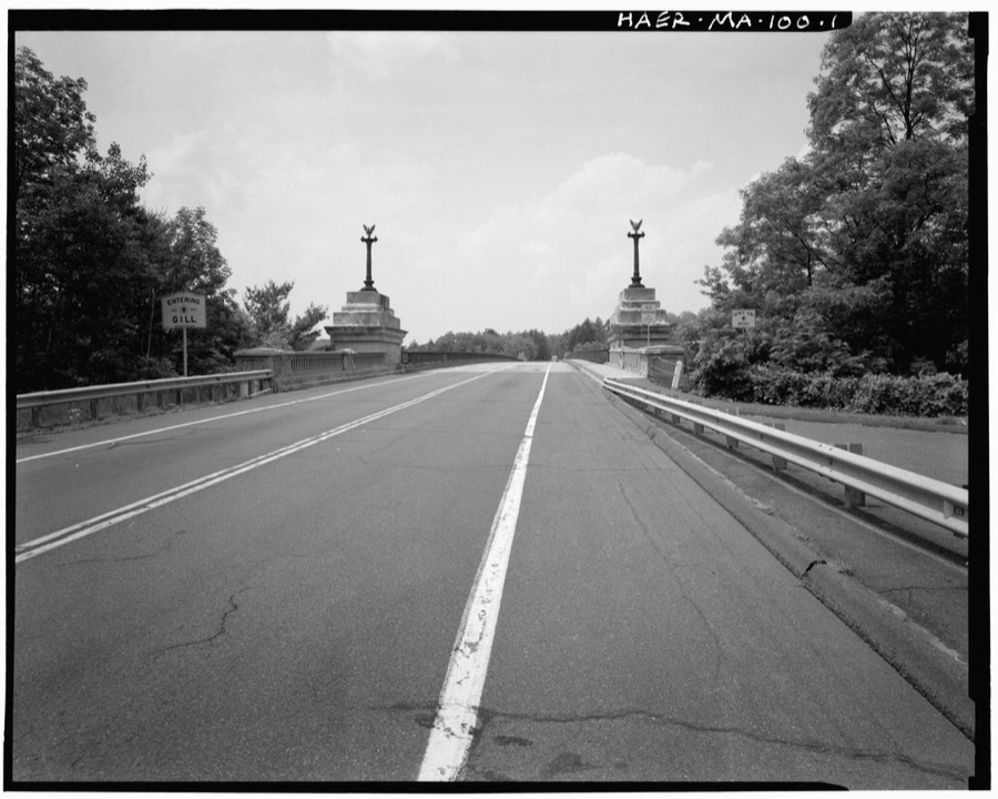 French King Bridge, Spanning Connecticut River on State Highway 2, Erving, Franklin County, MA